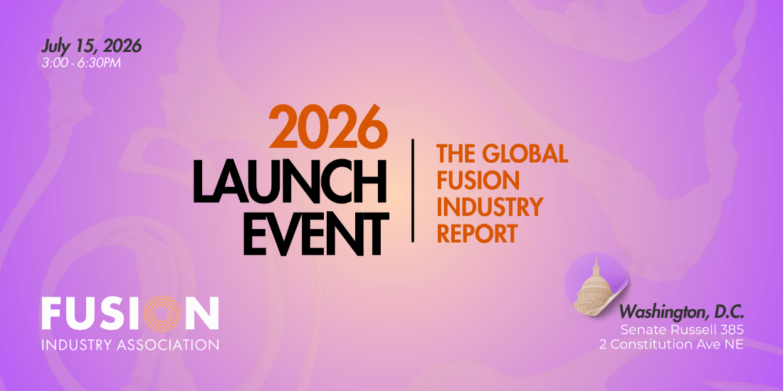 2026 Global Fusion Industry Report Launch on Capitol Hill logo