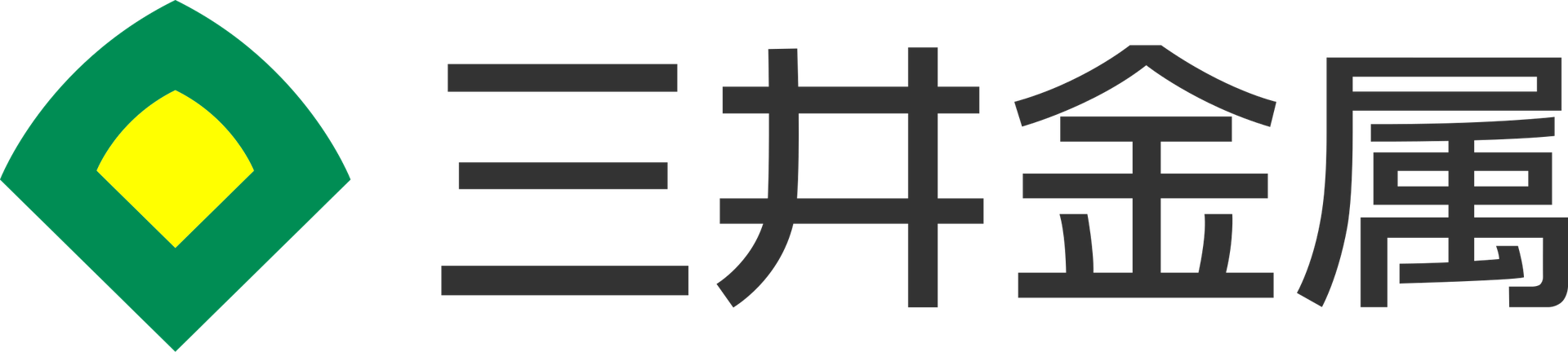 Mitsui Mining and Smelting Co. logo
